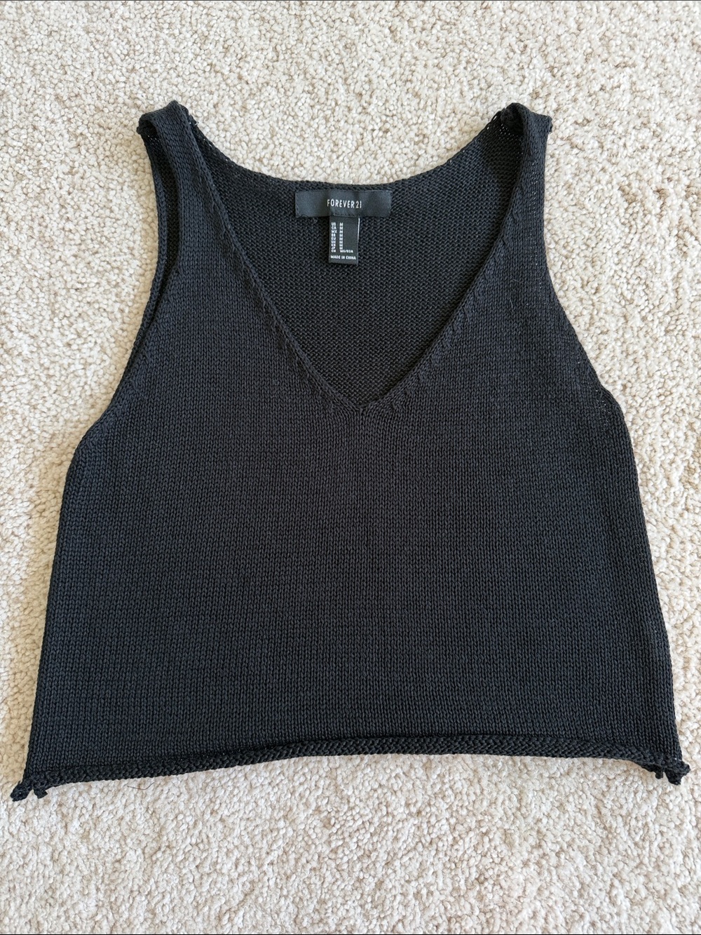 Knit tank, size M
